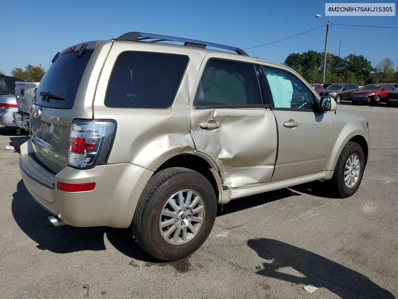 4M2CN8H75AKJ15305 2010 Mercury Mariner Premier