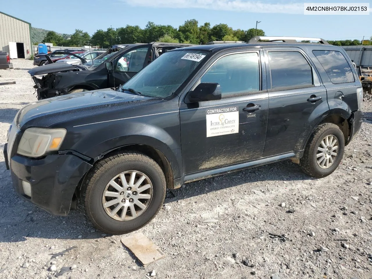 2011 Mercury Mariner Premier VIN: 4M2CN8HG7BKJ02153 Lot: 66749194