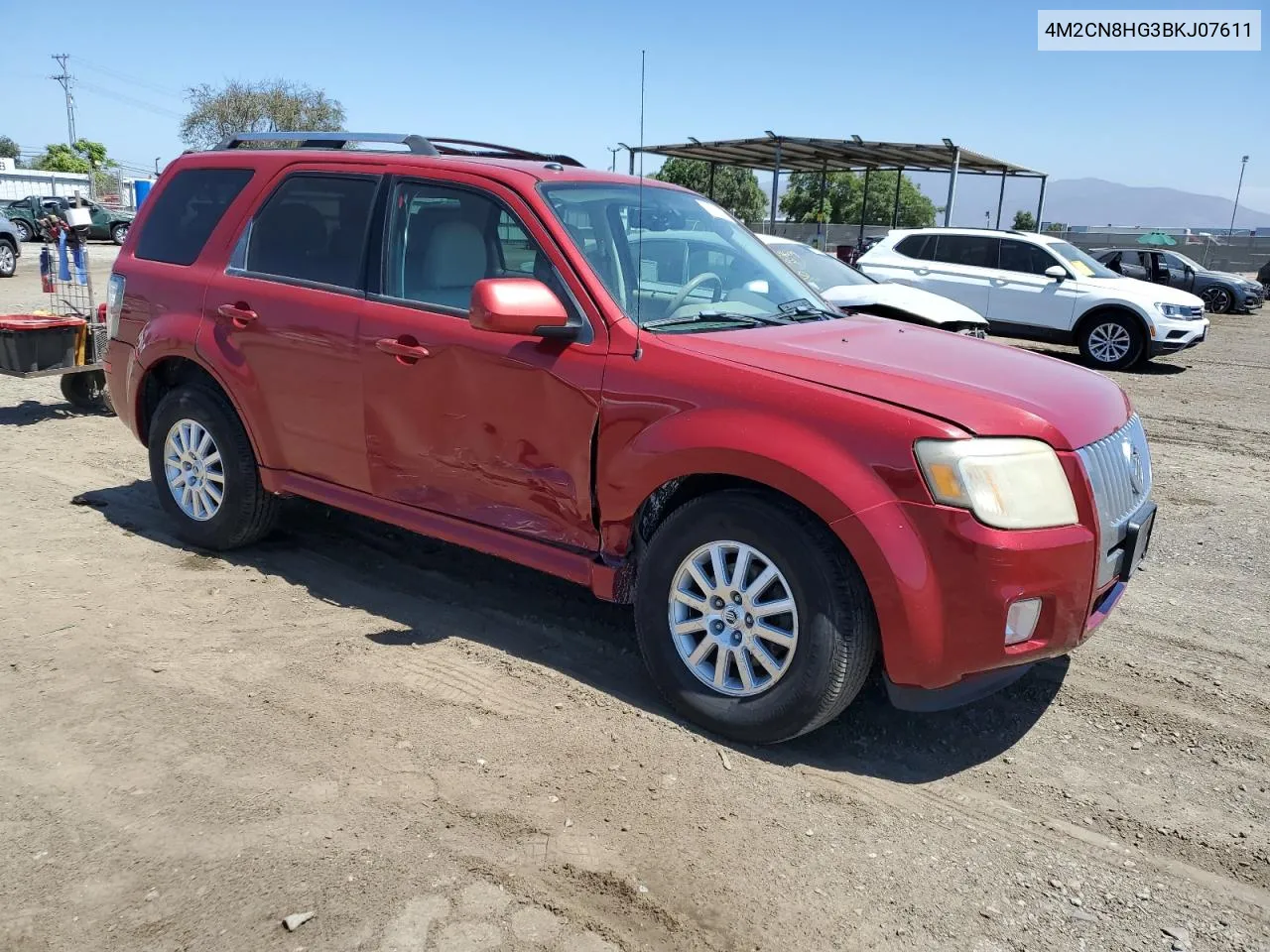 4M2CN8HG3BKJ07611 2011 Mercury Mariner Premier