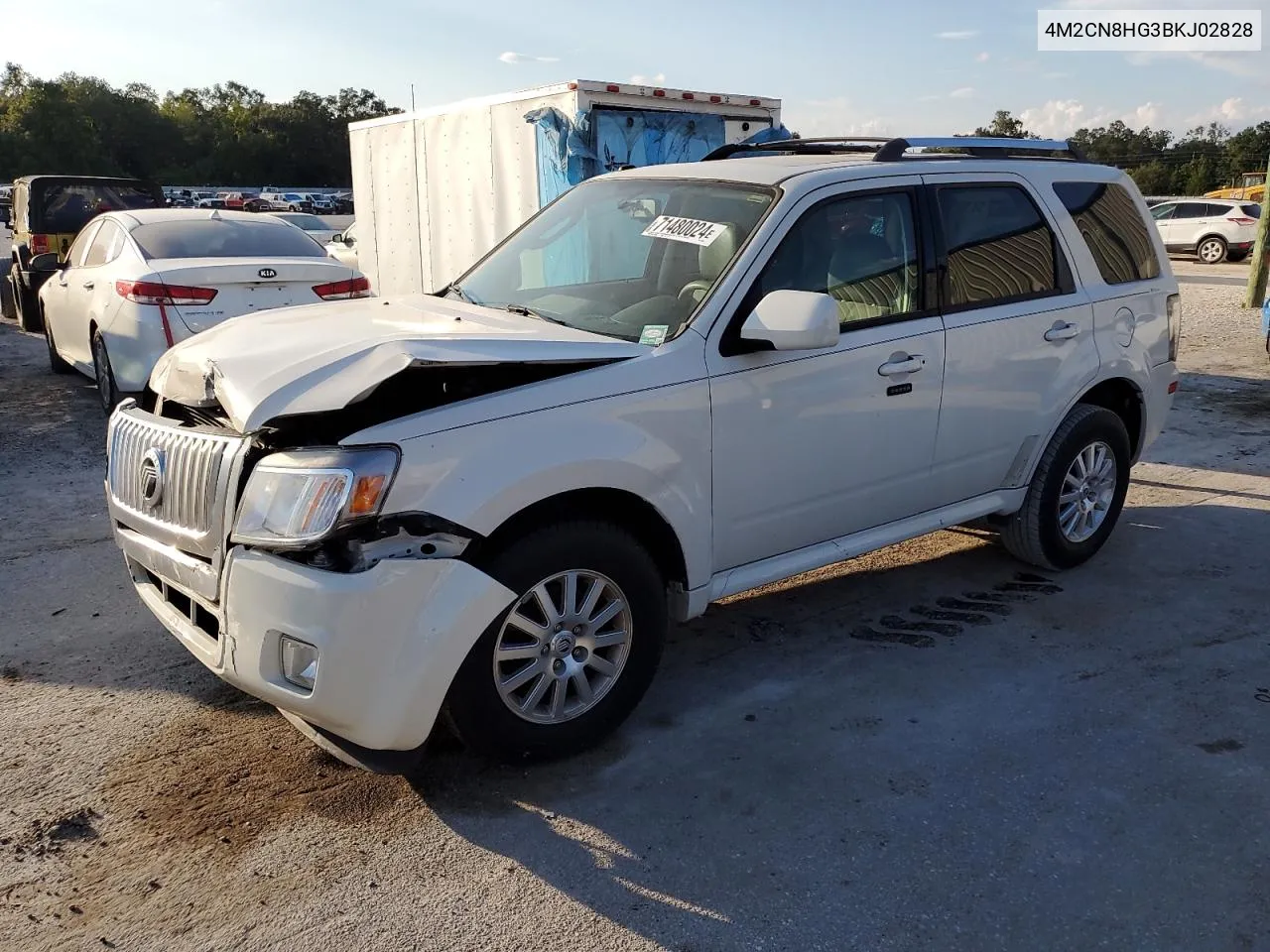 2011 Mercury Mariner Premier VIN: 4M2CN8HG3BKJ02828 Lot: 71480024