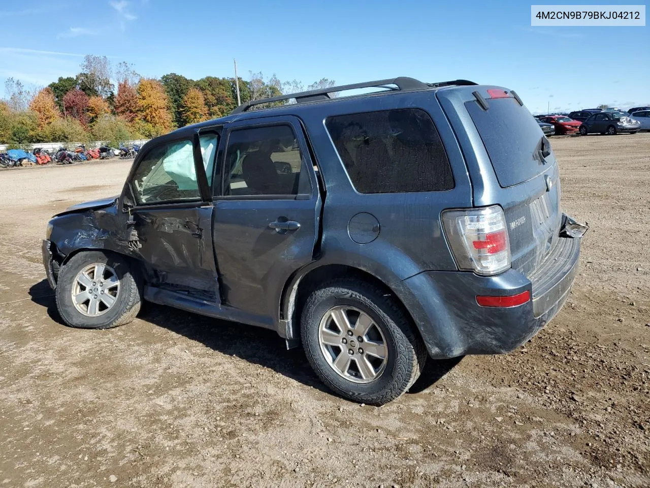 2011 Mercury Mariner VIN: 4M2CN9B79BKJ04212 Lot: 76530154