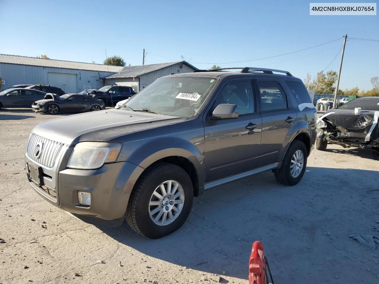 2011 Mercury Mariner Premier VIN: 4M2CN8HGXBKJ07654 Lot: 76893784