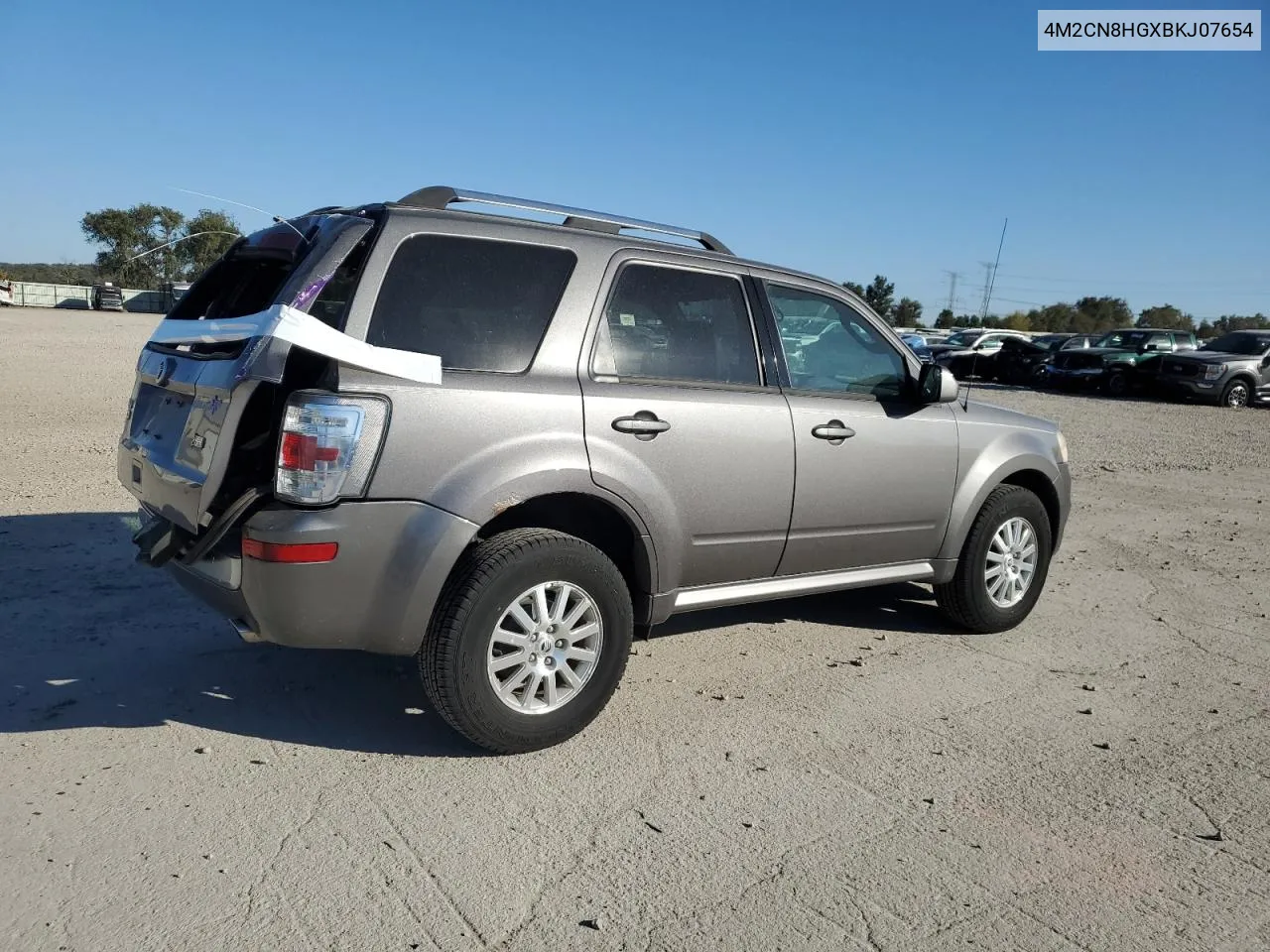 2011 Mercury Mariner Premier VIN: 4M2CN8HGXBKJ07654 Lot: 76893784