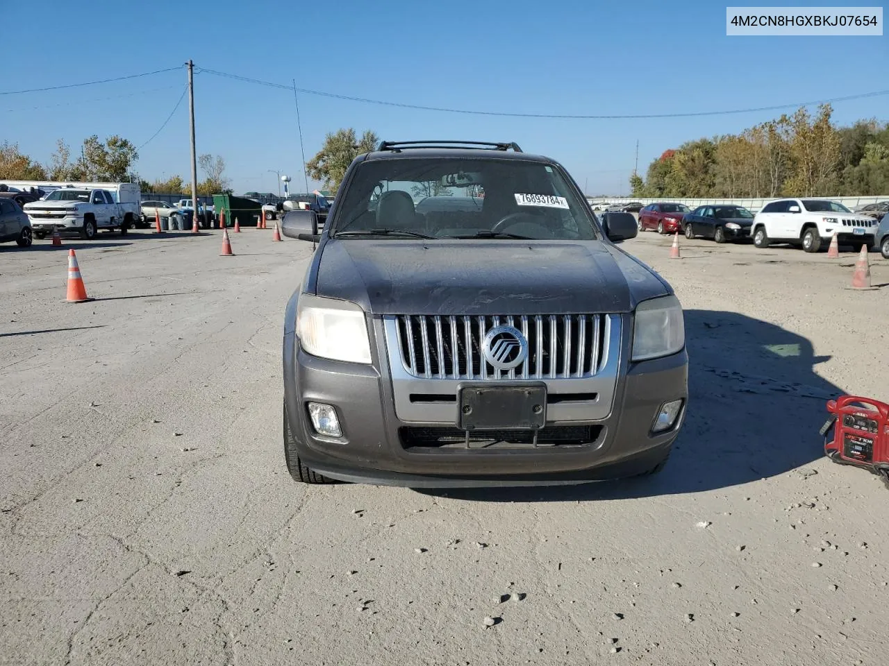 2011 Mercury Mariner Premier VIN: 4M2CN8HGXBKJ07654 Lot: 76893784