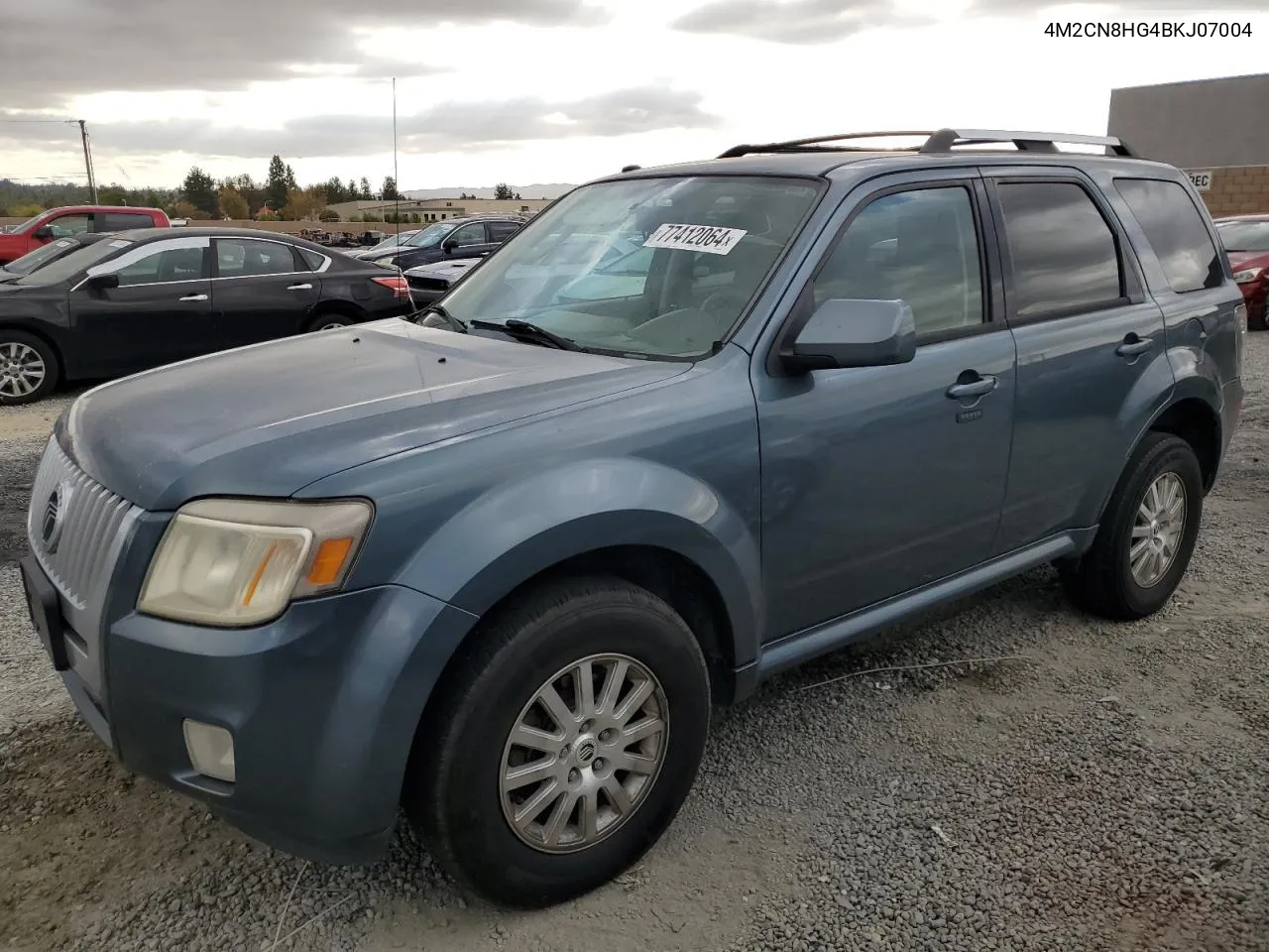 2011 Mercury Mariner Premier VIN: 4M2CN8HG4BKJ07004 Lot: 77412064