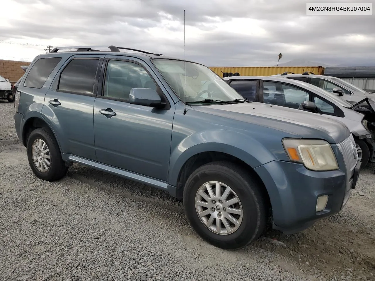 2011 Mercury Mariner Premier VIN: 4M2CN8HG4BKJ07004 Lot: 77412064