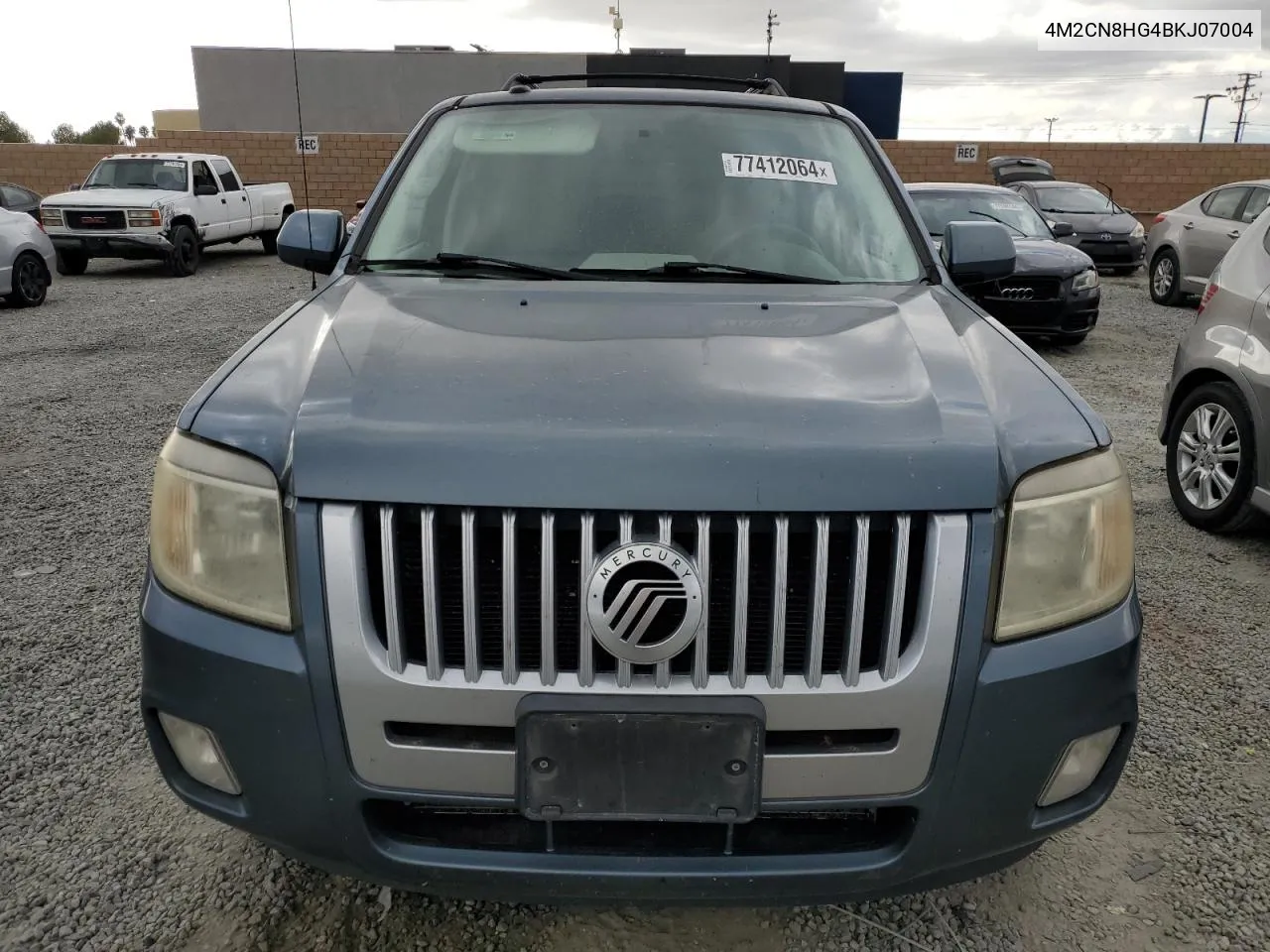 2011 Mercury Mariner Premier VIN: 4M2CN8HG4BKJ07004 Lot: 77412064