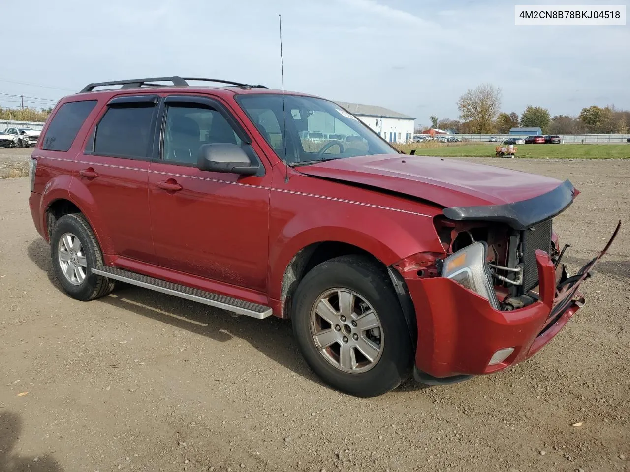 2011 Mercury Mariner VIN: 4M2CN8B78BKJ04518 Lot: 78152884