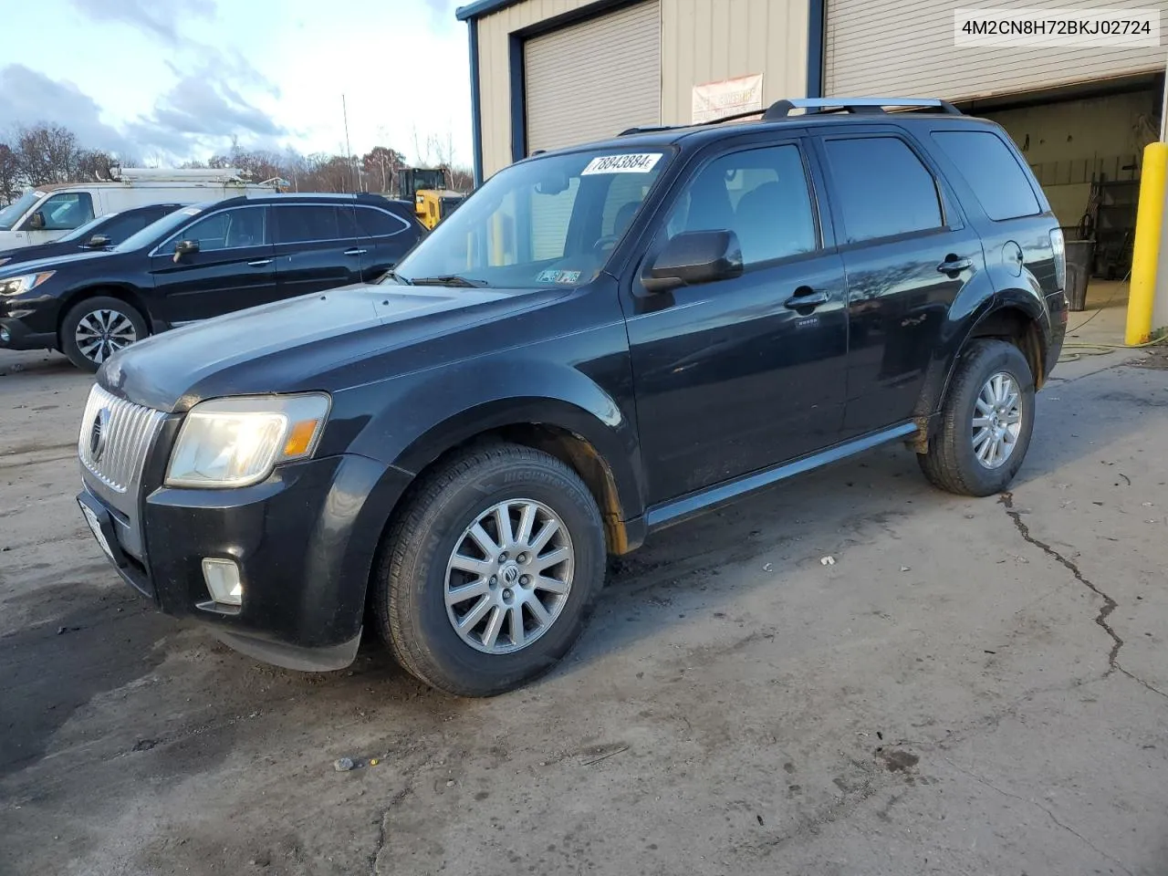 2011 Mercury Mariner Premier VIN: 4M2CN8H72BKJ02724 Lot: 78843884