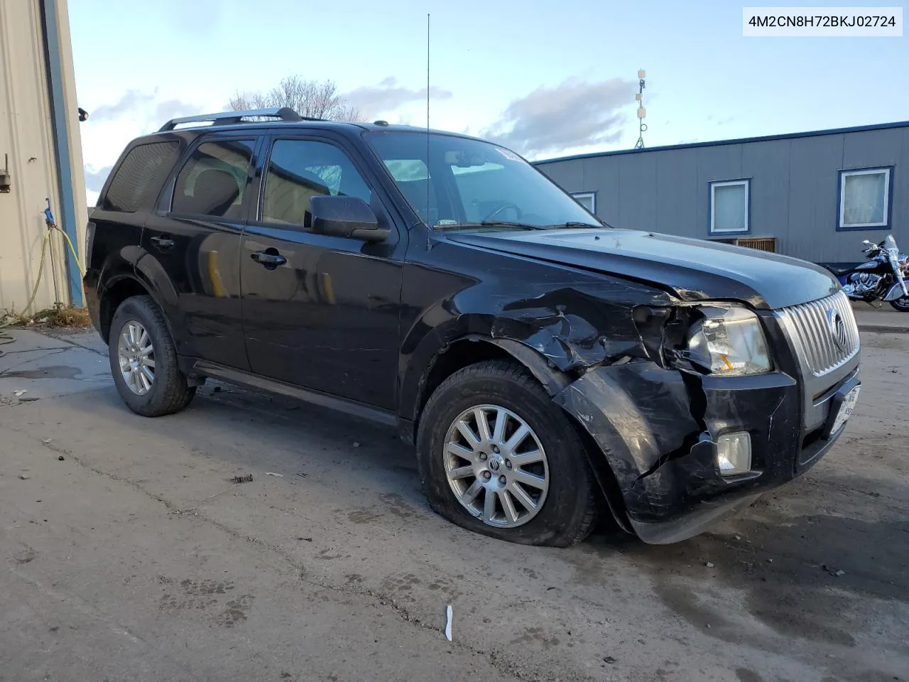 2011 Mercury Mariner Premier VIN: 4M2CN8H72BKJ02724 Lot: 78843884