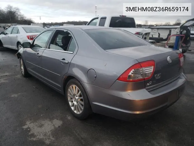 2006 Mercury Milan Premier VIN: 3MEHM08Z36R659174 Lot: 53563714