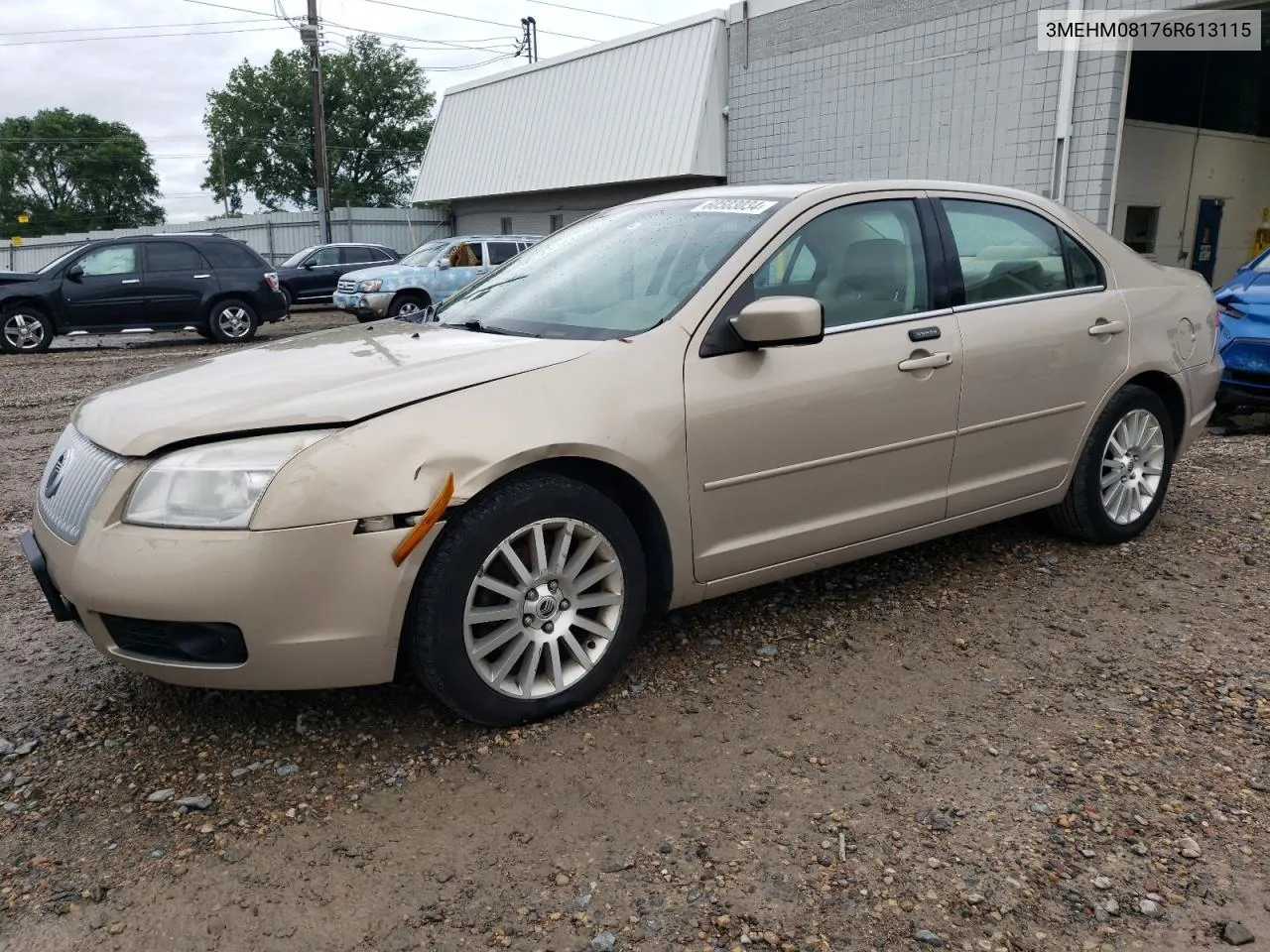 2006 Mercury Milan Premier VIN: 3MEHM08176R613115 Lot: 60503034