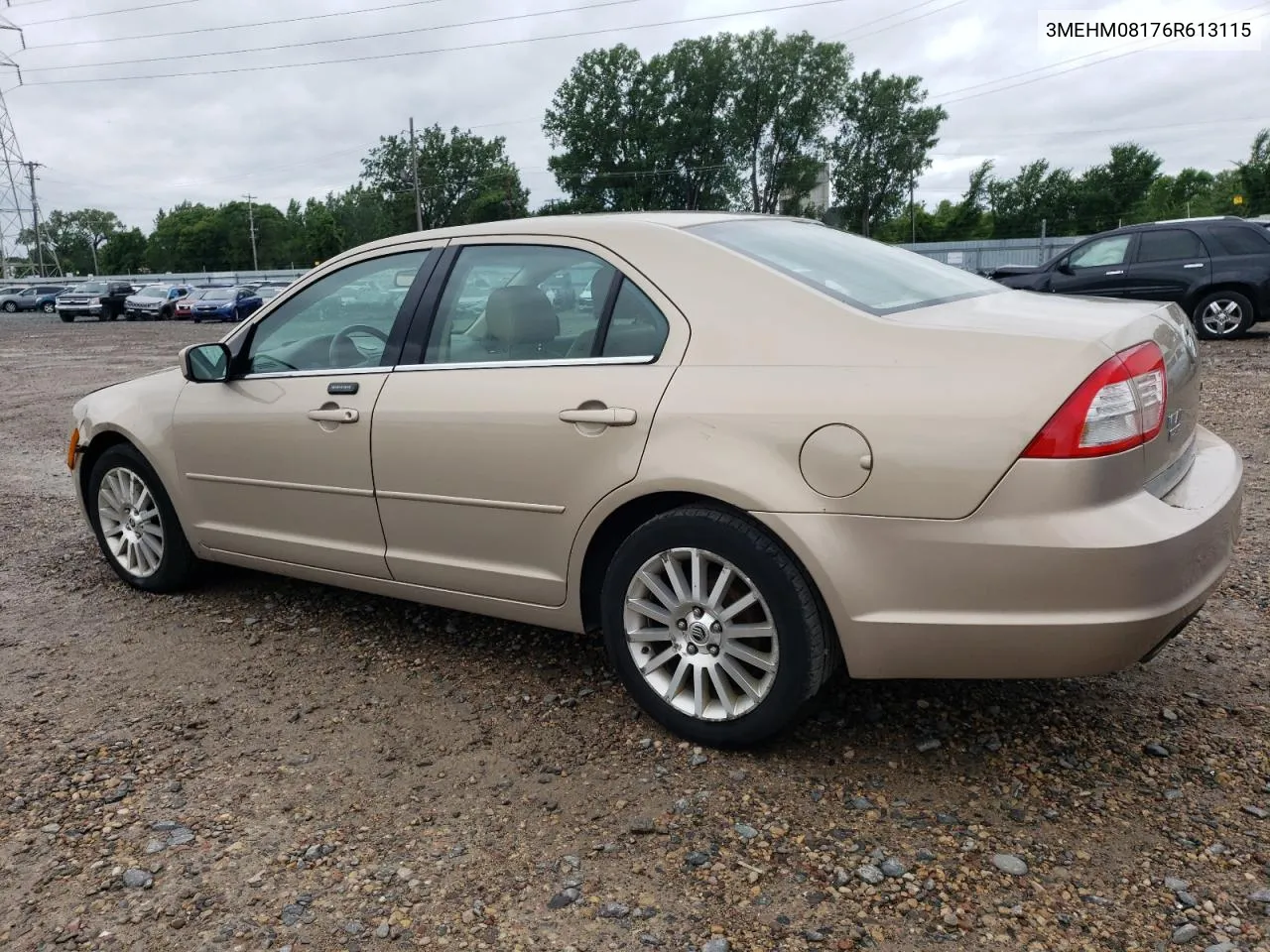 2006 Mercury Milan Premier VIN: 3MEHM08176R613115 Lot: 60503034