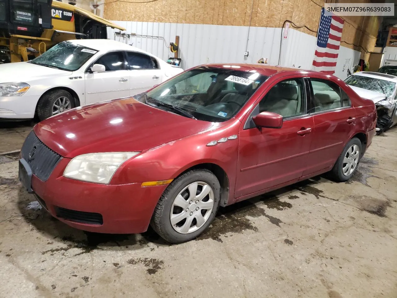 2006 Mercury Milan VIN: 3MEFM07Z96R639083 Lot: 78958184