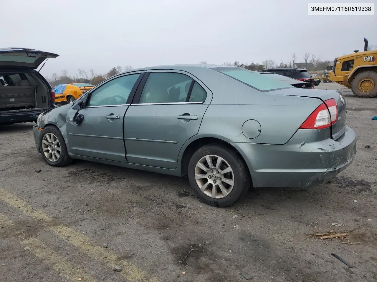 2006 Mercury Milan VIN: 3MEFM07116R619338 Lot: 79354494