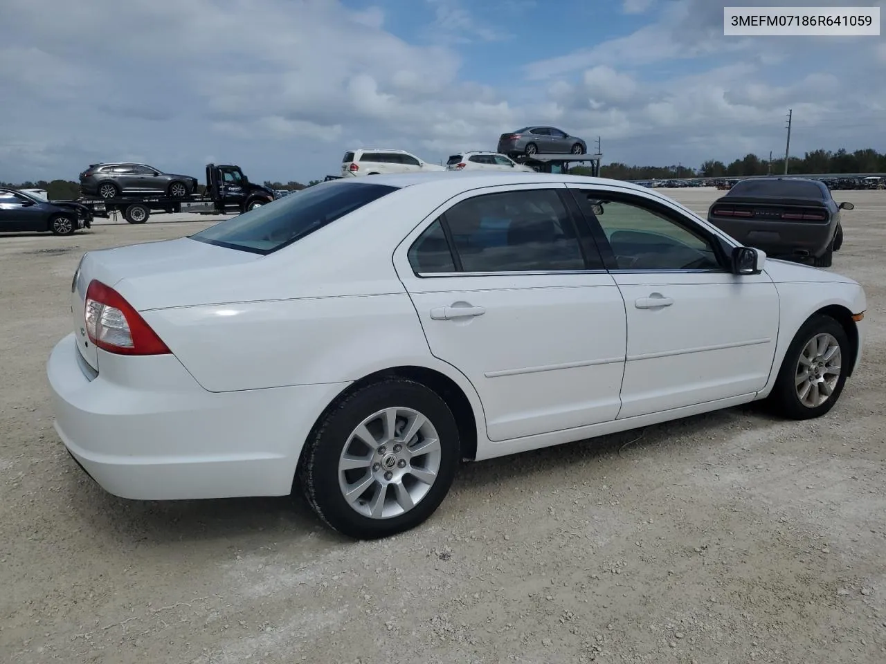 2006 Mercury Milan VIN: 3MEFM07186R641059 Lot: 79450604