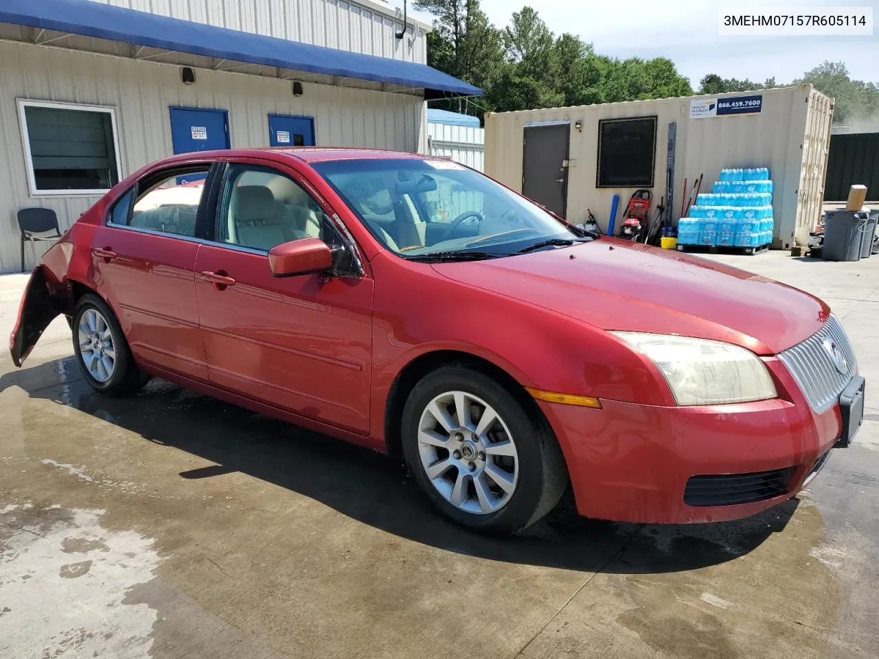 2007 Mercury Milan VIN: 3MEHM07157R605114 Lot: 57137364