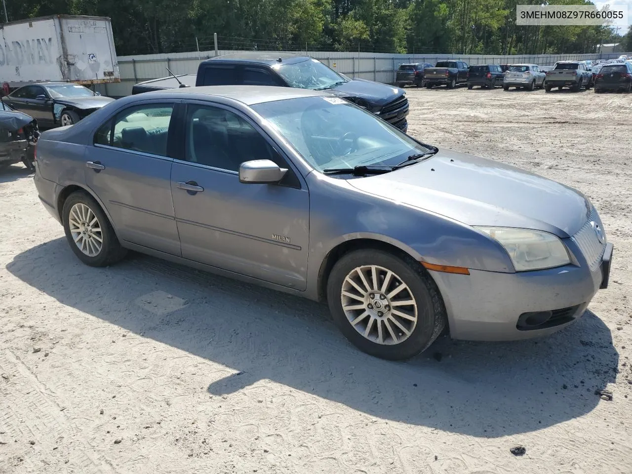 2007 Mercury Milan Premier VIN: 3MEHM08Z97R660055 Lot: 66491354