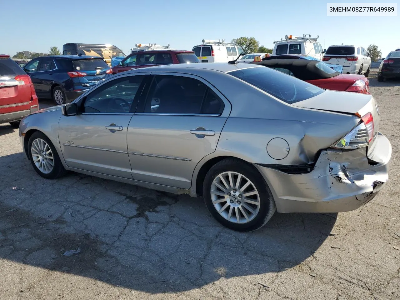 2007 Mercury Milan Premier VIN: 3MEHM08Z77R649989 Lot: 72587934