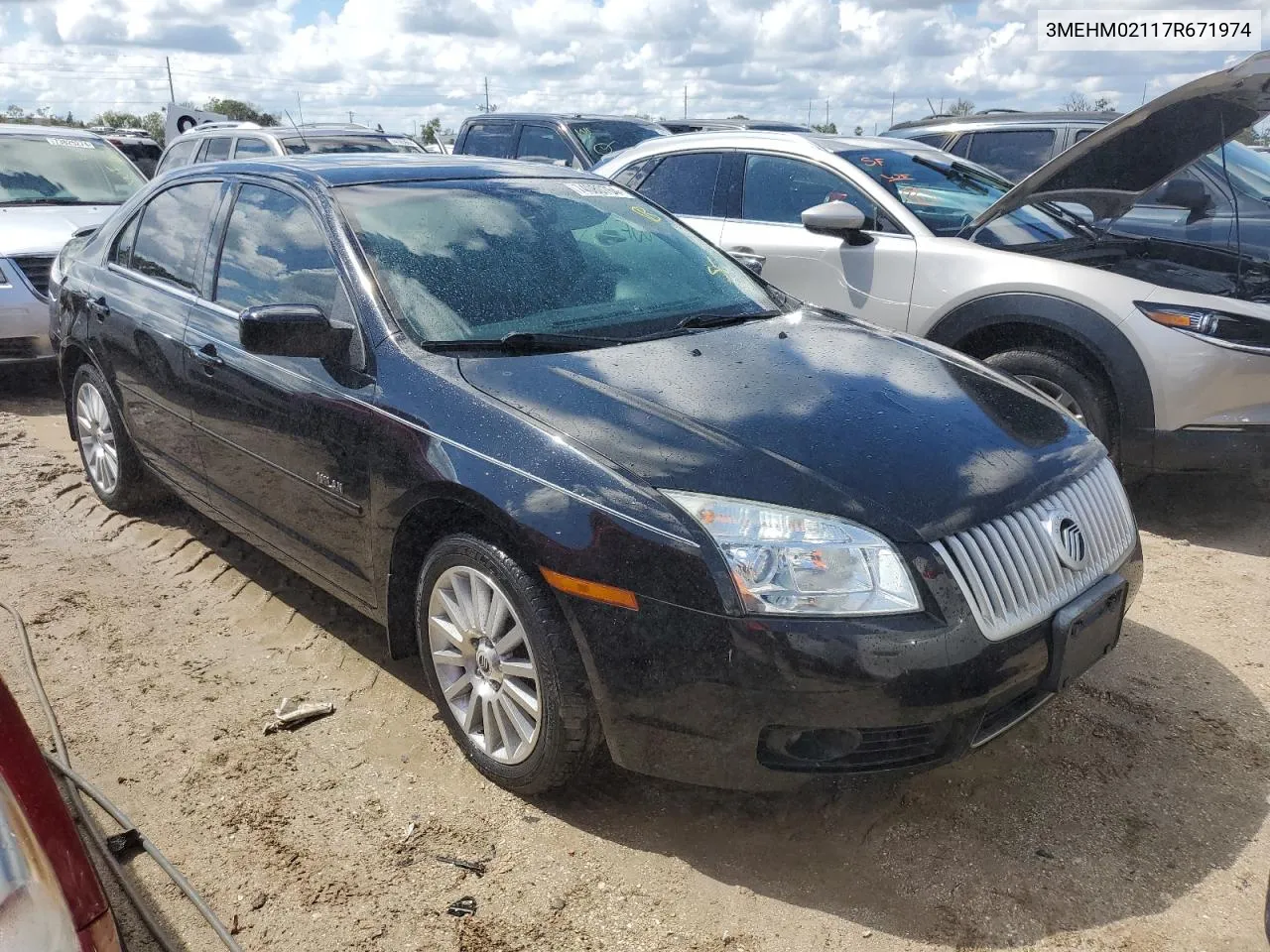 2007 Mercury Milan Premier VIN: 3MEHM02117R671974 Lot: 74080764