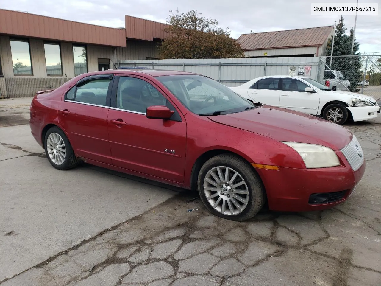 2007 Mercury Milan Premier VIN: 3MEHM02137R667215 Lot: 76005774