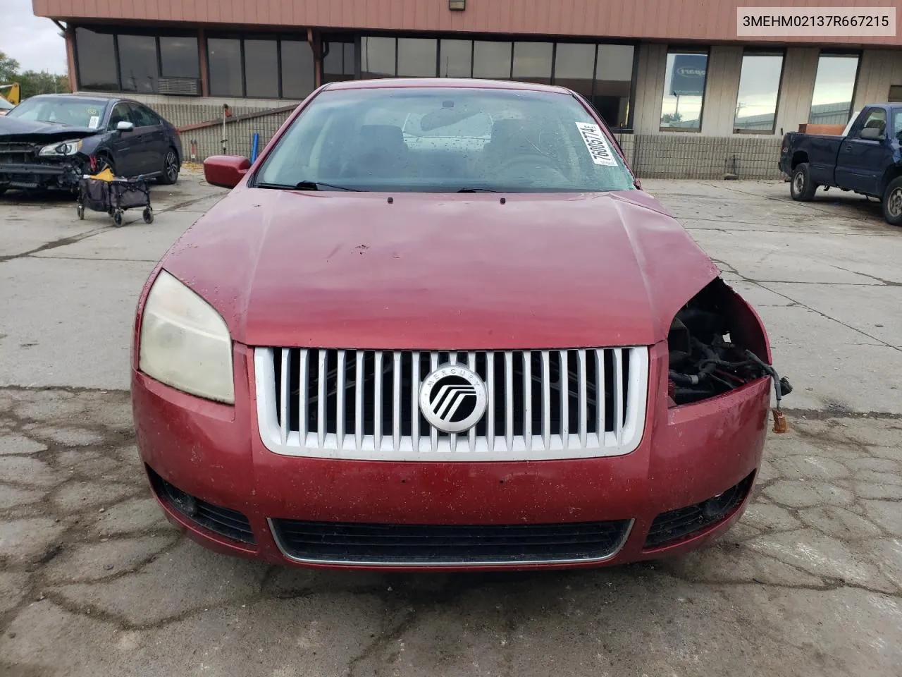 2007 Mercury Milan Premier VIN: 3MEHM02137R667215 Lot: 76005774