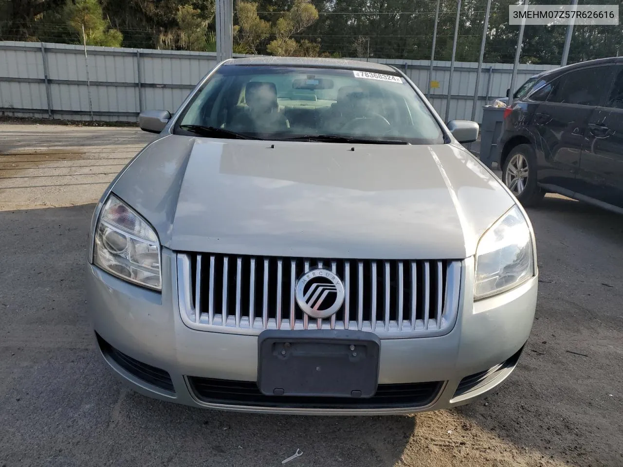 2007 Mercury Milan VIN: 3MEHM07Z57R626616 Lot: 78368324