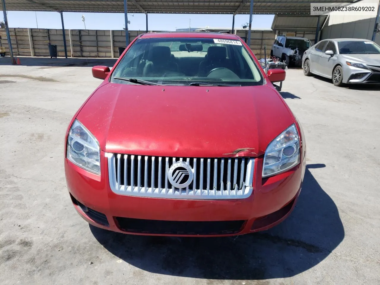 2008 Mercury Milan Premier VIN: 3MEHM08Z38R609202 Lot: 48696814