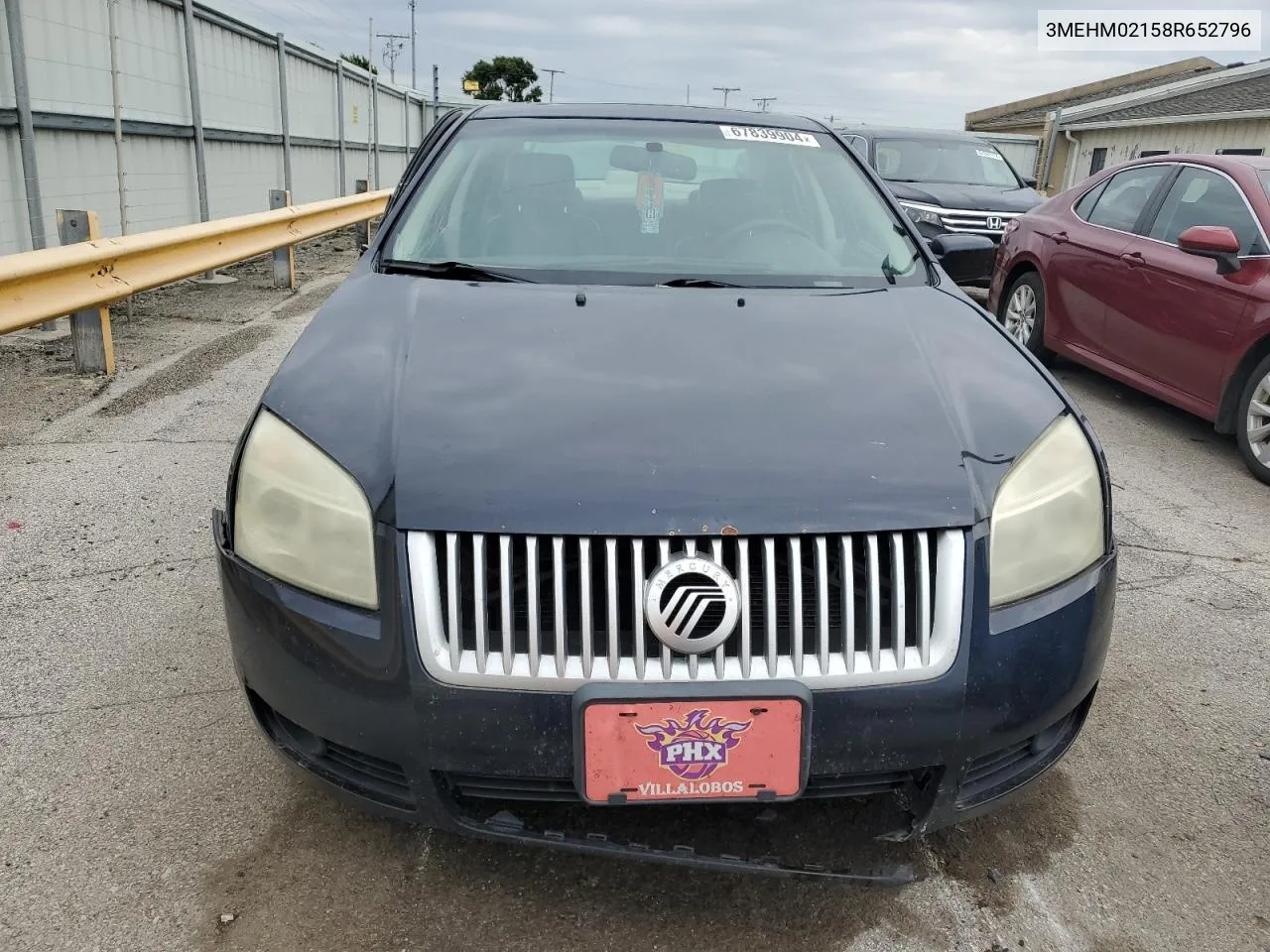 2008 Mercury Milan Premier VIN: 3MEHM02158R652796 Lot: 67839904