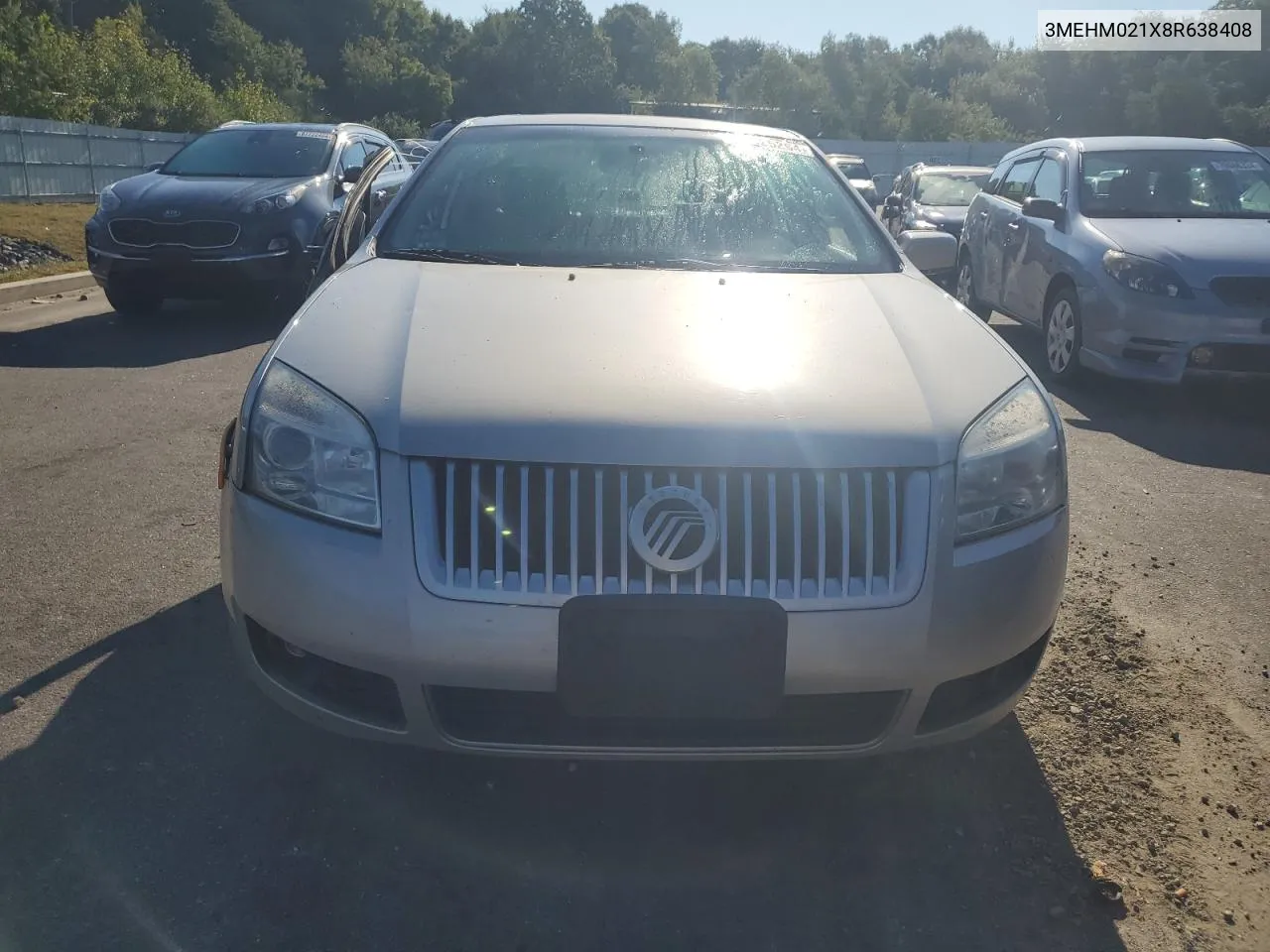 2008 Mercury Milan Premier VIN: 3MEHM021X8R638408 Lot: 69625294