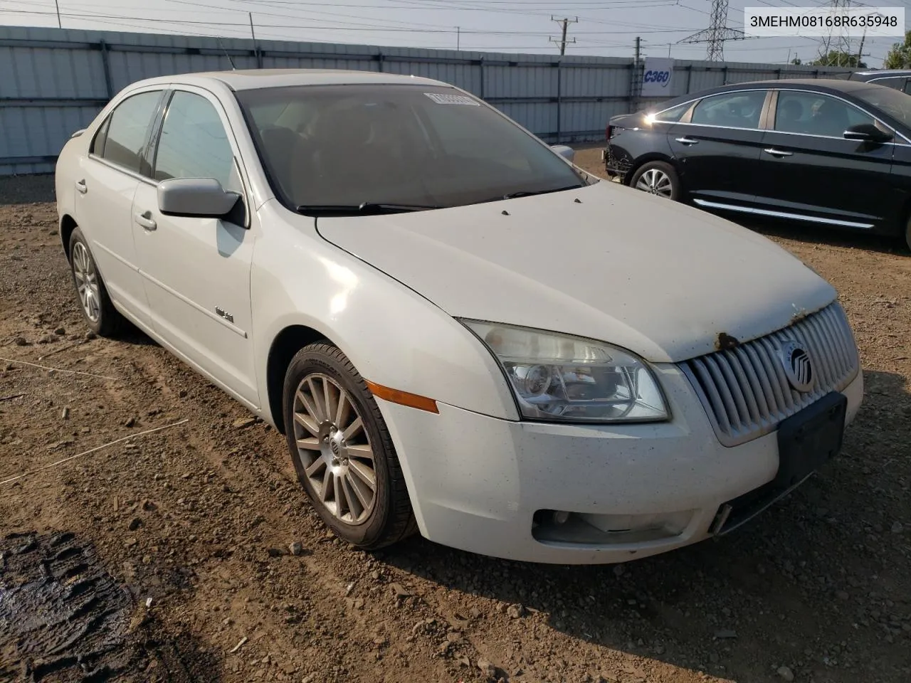 2008 Mercury Milan Premier VIN: 3MEHM08168R635948 Lot: 71033374