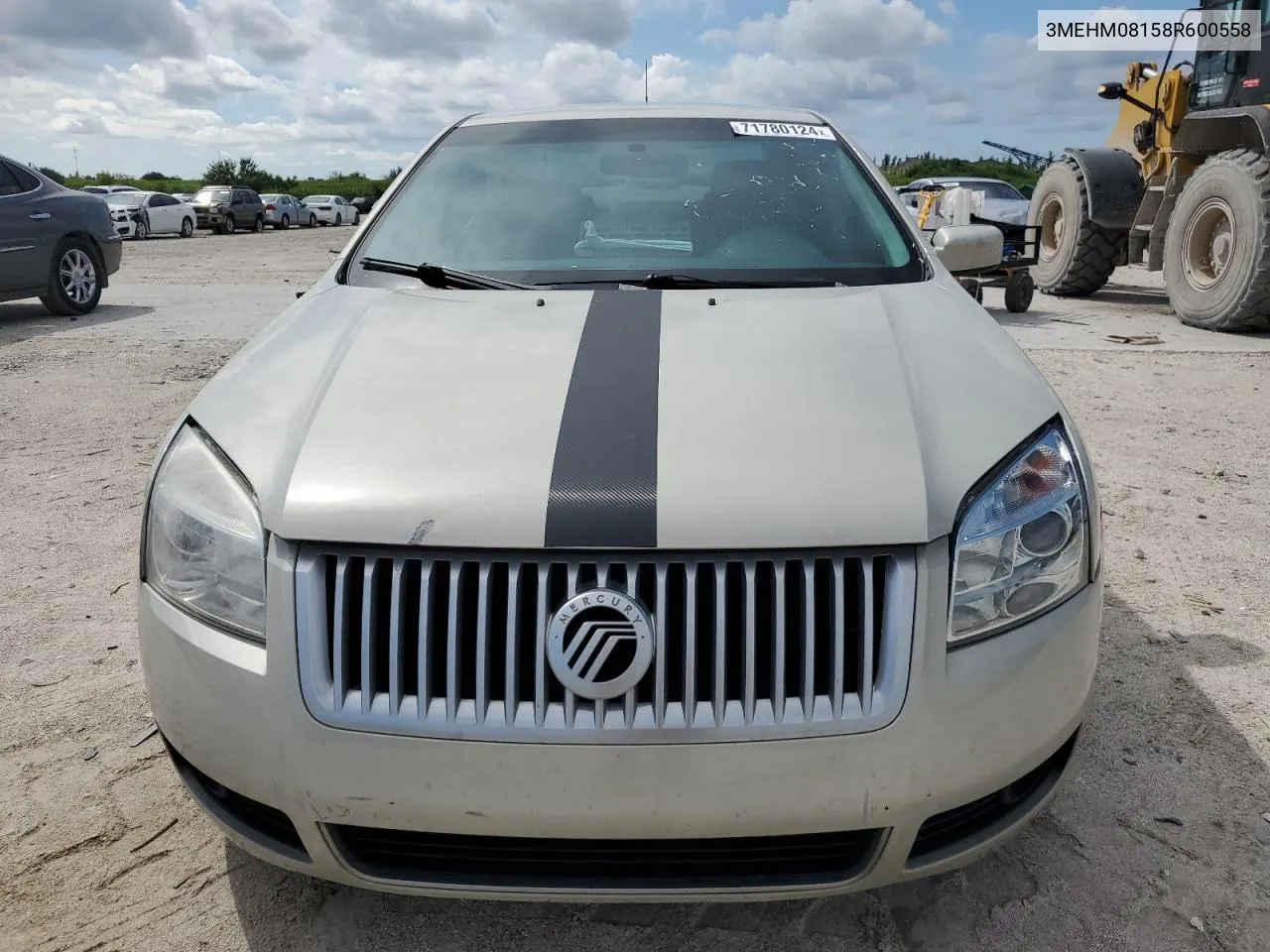 2008 Mercury Milan Premier VIN: 3MEHM08158R600558 Lot: 71780124