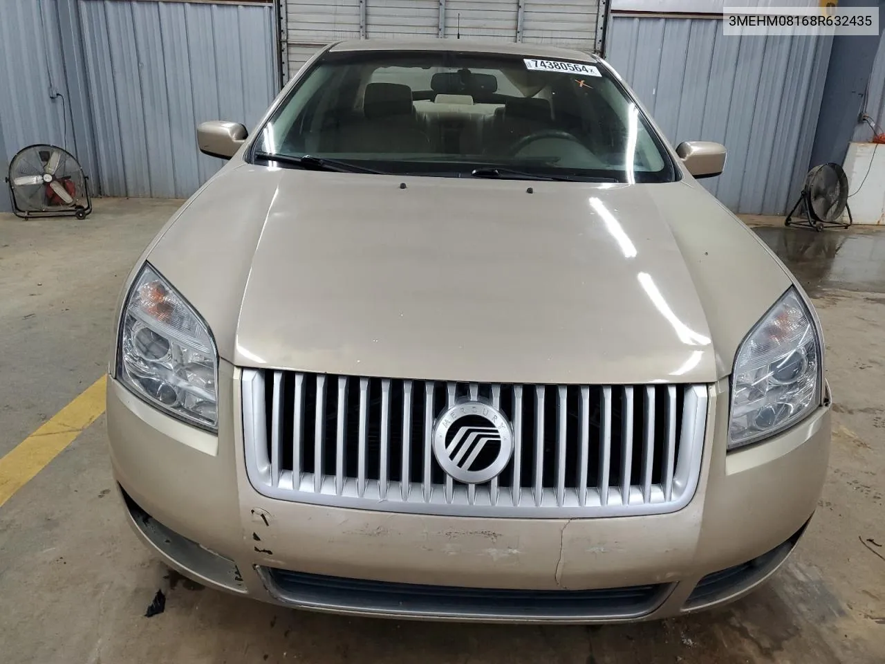 2008 Mercury Milan Premier VIN: 3MEHM08168R632435 Lot: 74380564