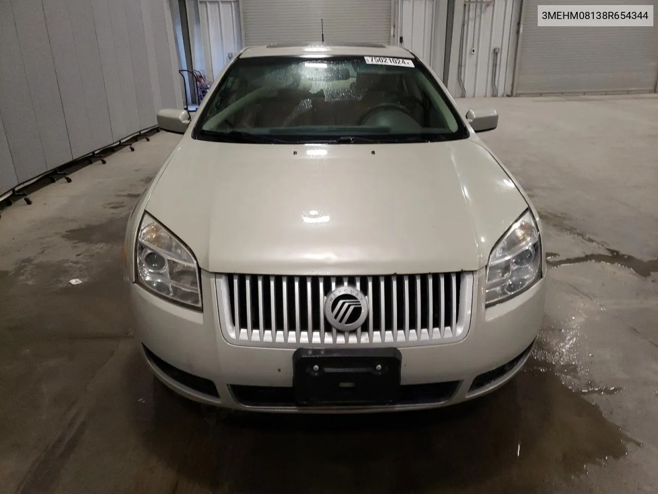 2008 Mercury Milan Premier VIN: 3MEHM08138R654344 Lot: 75021024