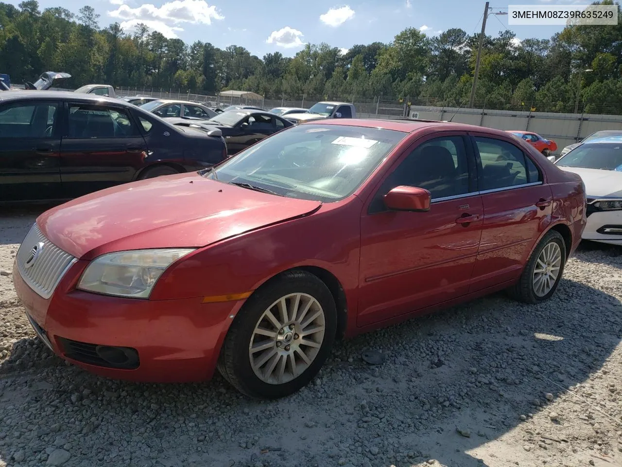 2009 Mercury Milan Premier VIN: 3MEHM08Z39R635249 Lot: 74354714