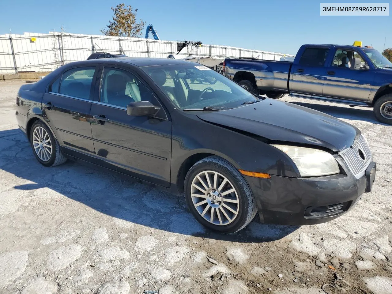 2009 Mercury Milan Premier VIN: 3MEHM08Z89R628717 Lot: 74433394