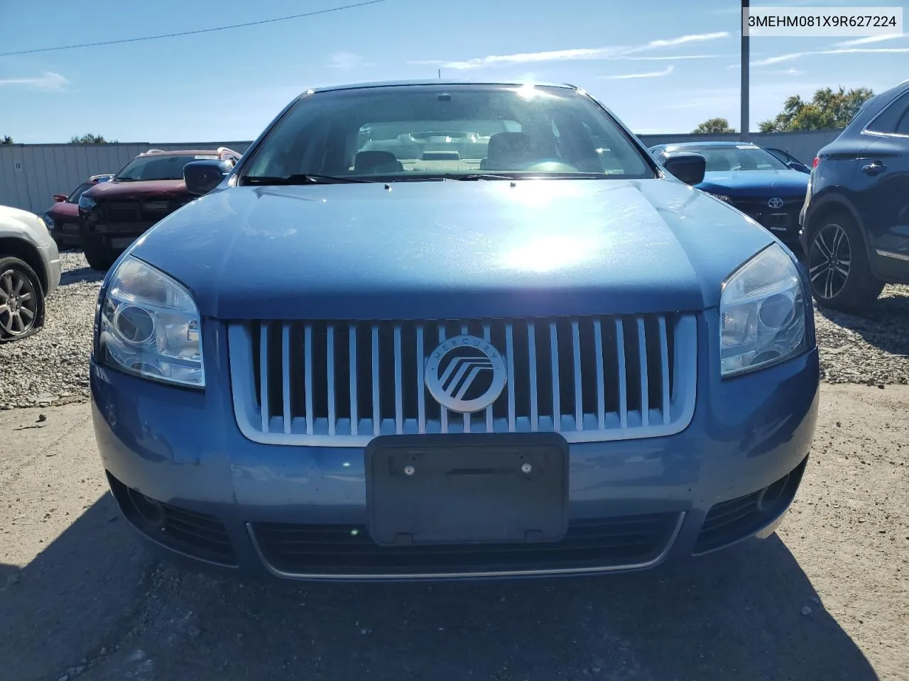 2009 Mercury Milan Premier VIN: 3MEHM081X9R627224 Lot: 75244204