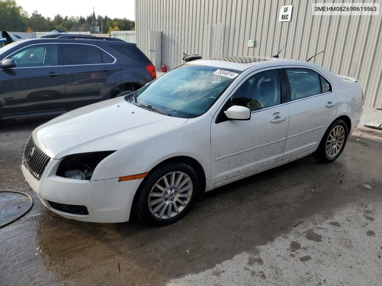 2009 Mercury Milan Premier VIN: 3MEHM08Z69R619563 Lot: 75344914