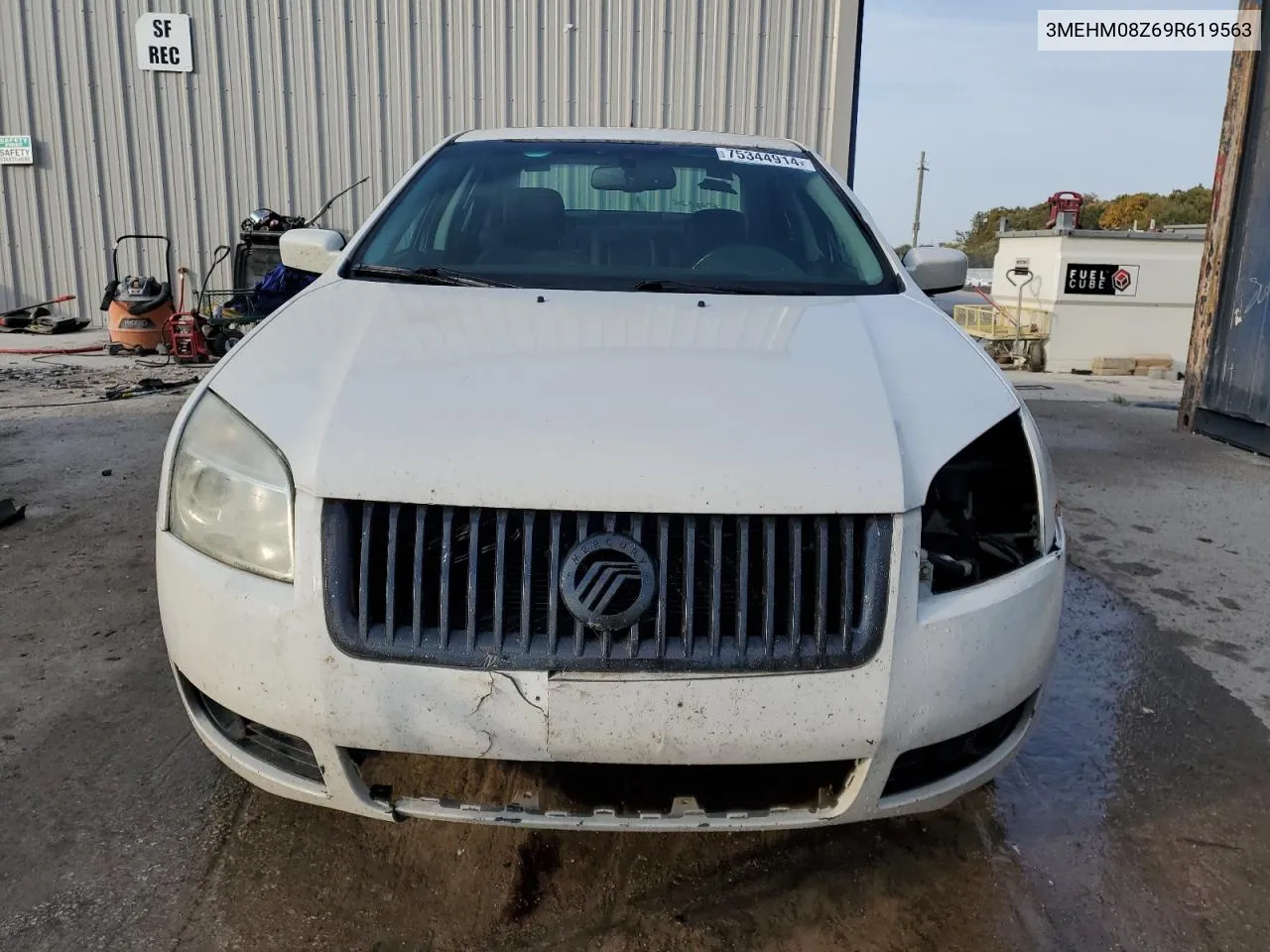 2009 Mercury Milan Premier VIN: 3MEHM08Z69R619563 Lot: 75344914