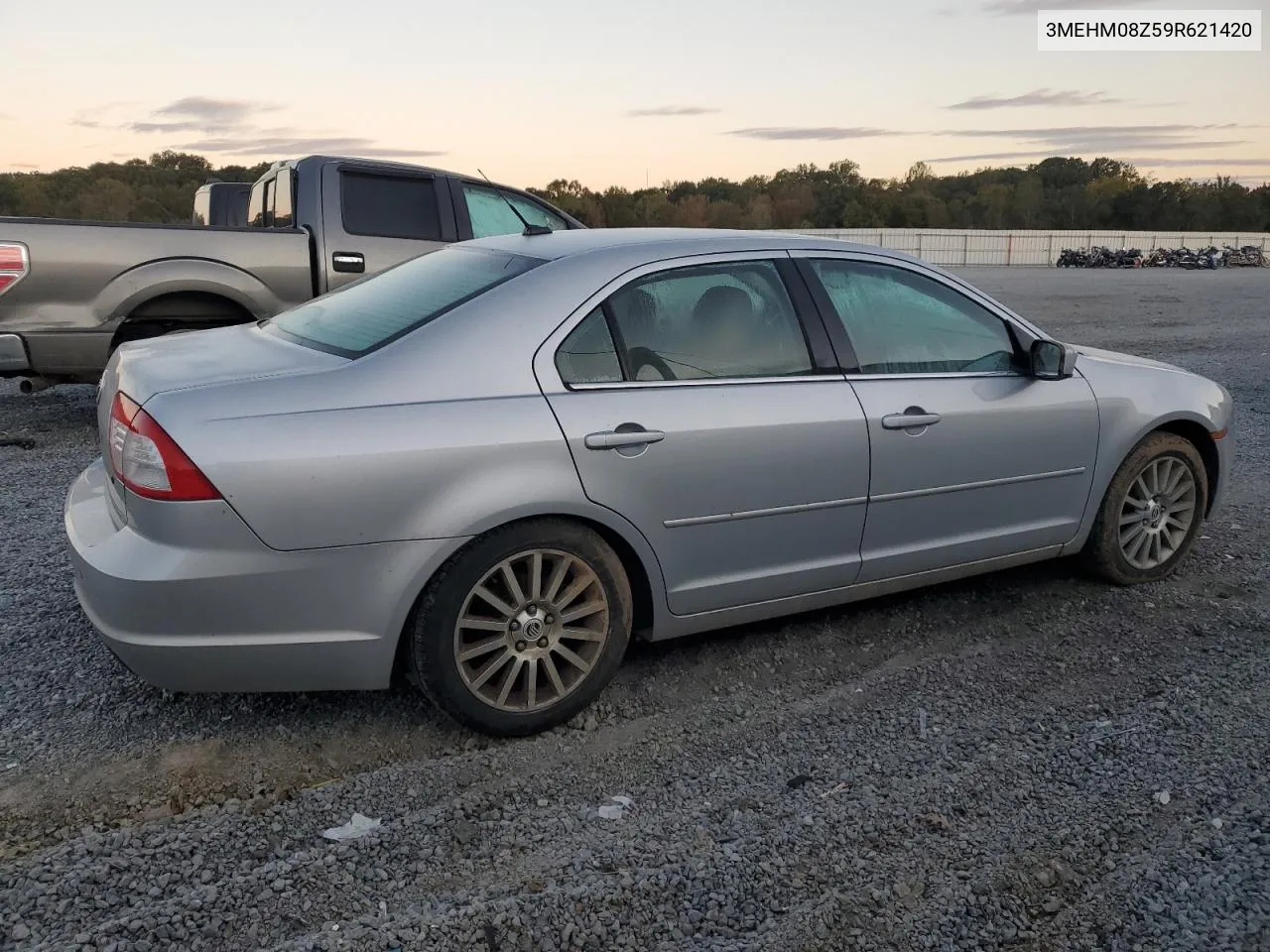 2009 Mercury Milan Premier VIN: 3MEHM08Z59R621420 Lot: 75409154