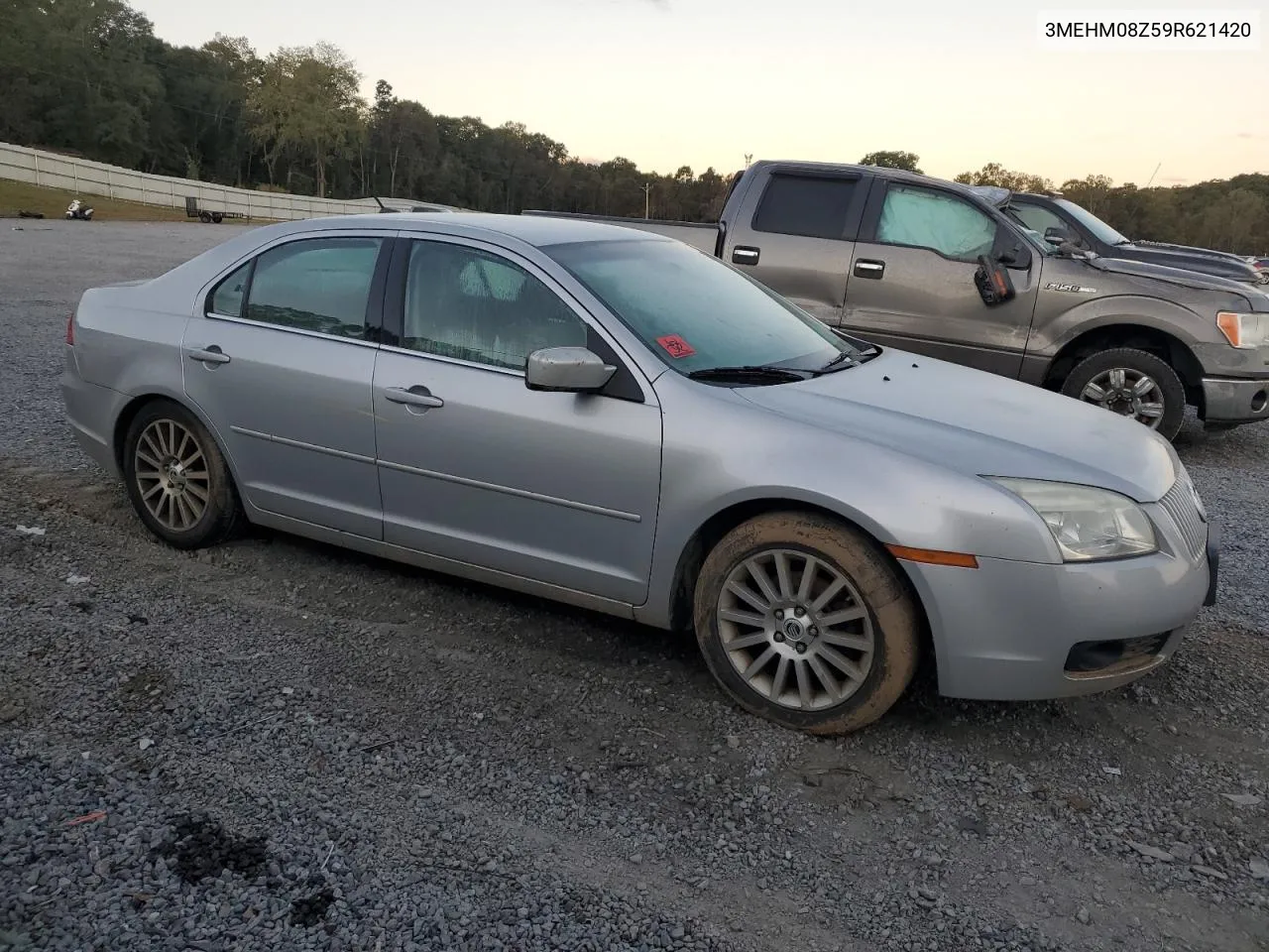 2009 Mercury Milan Premier VIN: 3MEHM08Z59R621420 Lot: 75409154