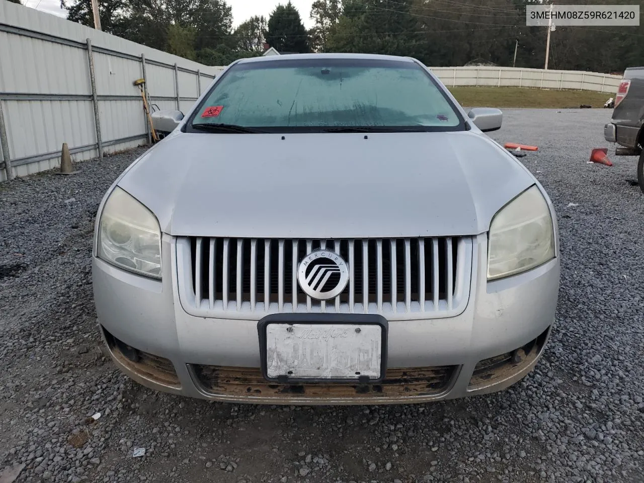 2009 Mercury Milan Premier VIN: 3MEHM08Z59R621420 Lot: 75409154