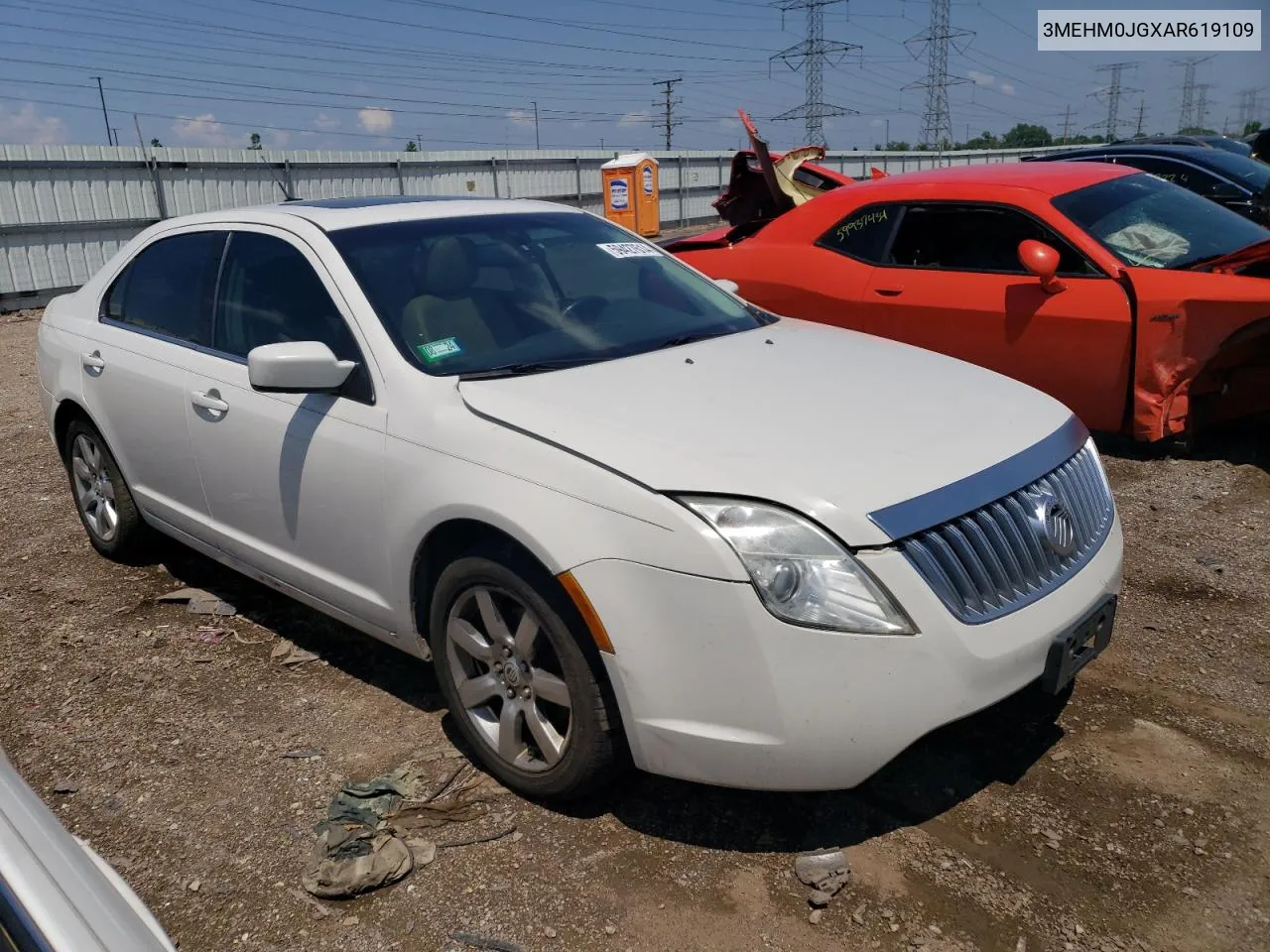 2010 Mercury Milan Premier VIN: 3MEHM0JGXAR619109 Lot: 59427614