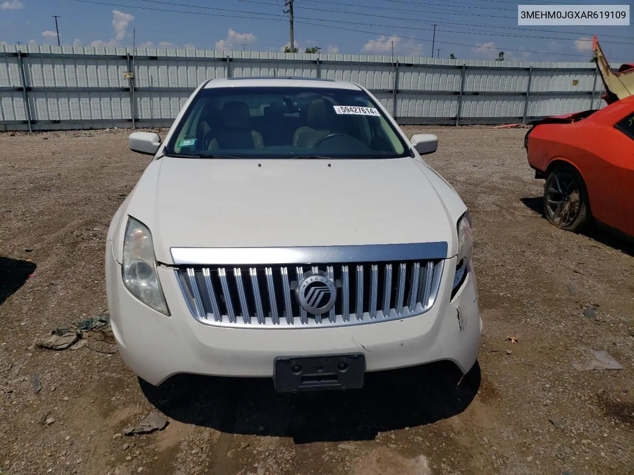 2010 Mercury Milan Premier VIN: 3MEHM0JGXAR619109 Lot: 59427614