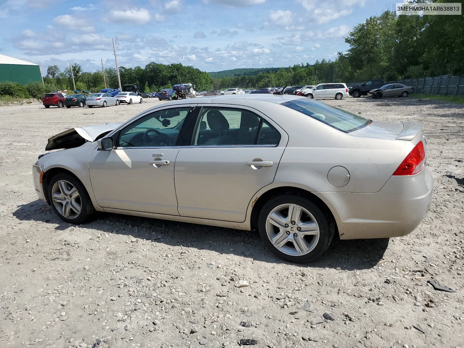 2010 Mercury Milan VIN: 3MEHM0HA1AR638813 Lot: 63284734