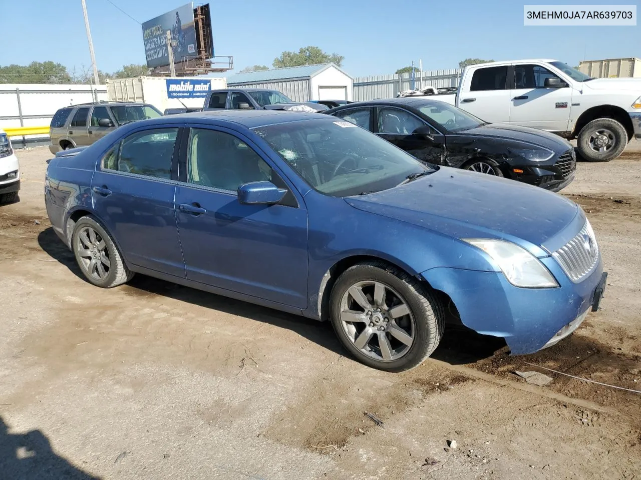 2010 Mercury Milan Premier VIN: 3MEHM0JA7AR639703 Lot: 70458334