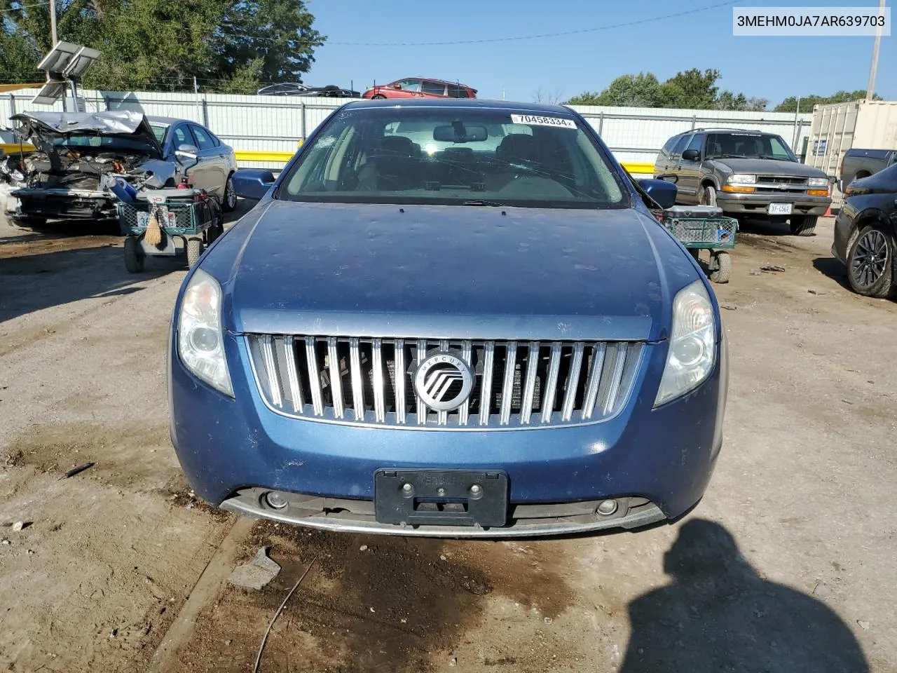 2010 Mercury Milan Premier VIN: 3MEHM0JA7AR639703 Lot: 70458334