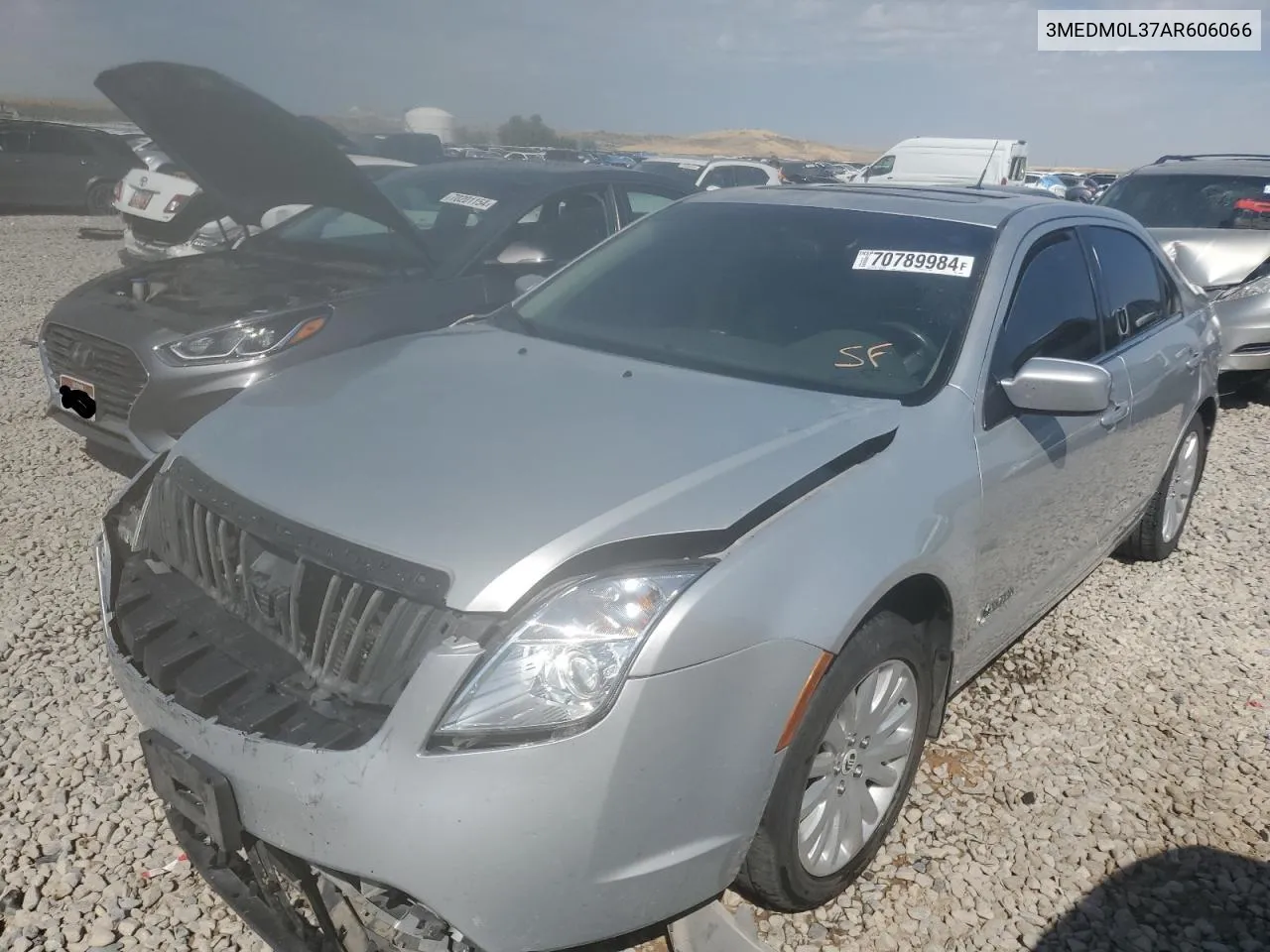 2010 Mercury Milan Hybrid VIN: 3MEDM0L37AR606066 Lot: 70789984