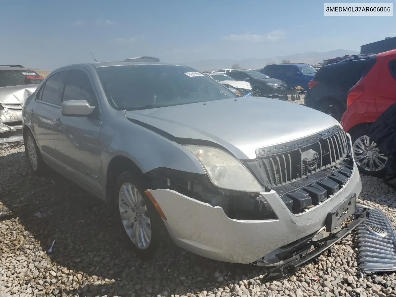 2010 Mercury Milan Hybrid VIN: 3MEDM0L37AR606066 Lot: 70789984