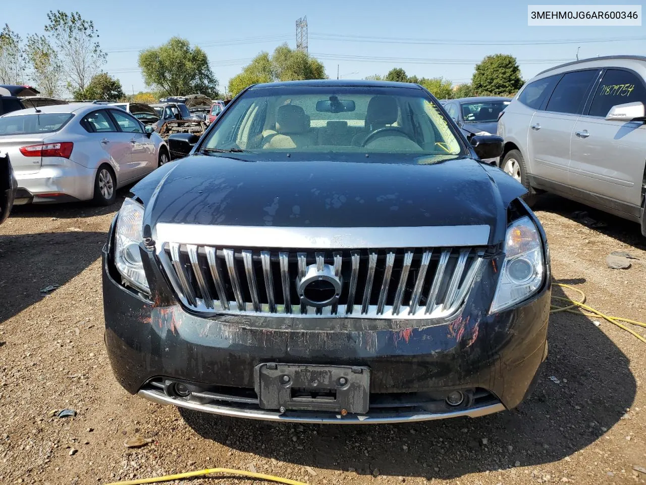 2010 Mercury Milan Premier VIN: 3MEHM0JG6AR600346 Lot: 71935714